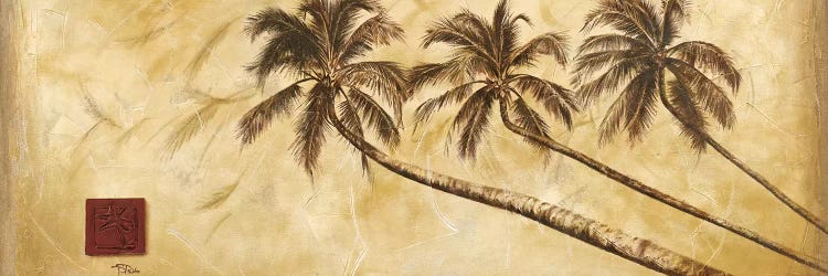 Sepia Palms by Patricia Pinto wall art