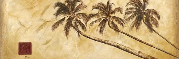 Patricia Pinto: Sepia Palms by Patricia Pinto