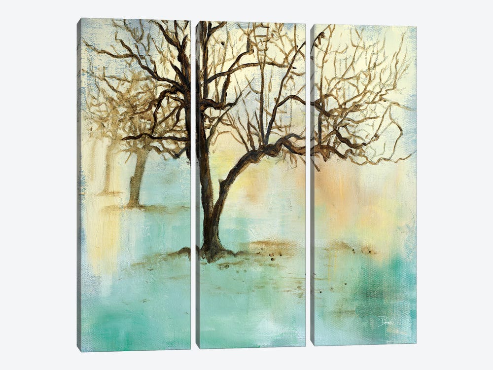 Serene Forest II by Patricia Pinto 3-piece Canvas Artwork