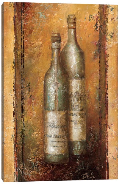 Serie Vino I Canvas Art Print - Wine Art