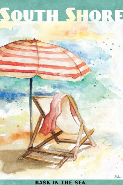 Shore Poster I by Patricia Pinto canvas print