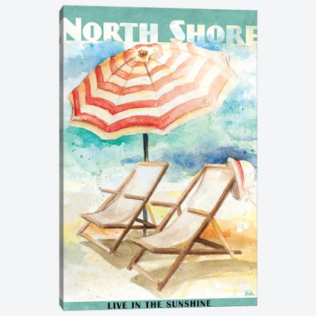 Shore Poster II Canvas Print #PPI272} by Patricia Pinto Art Print