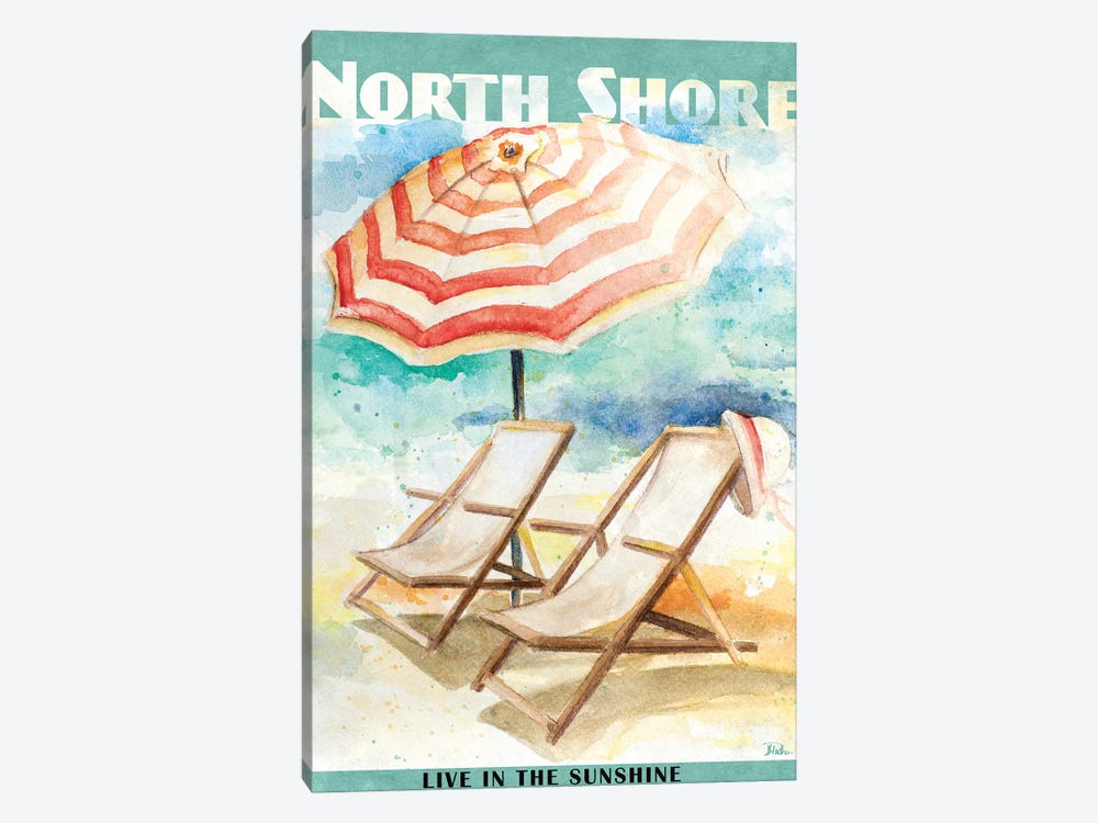 Shore Poster II by Patricia Pinto 1-piece Canvas Print