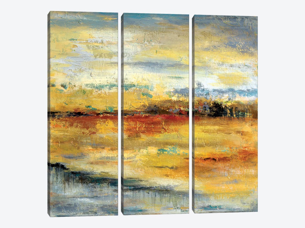 Silver River II by Patricia Pinto 3-piece Art Print