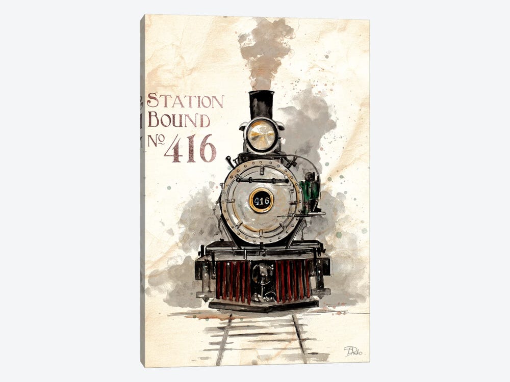Station Bound No.416 by Patricia Pinto 1-piece Canvas Art