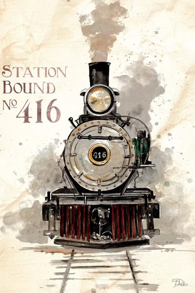 Trains: Station Bound No.416 by Patricia Pinto