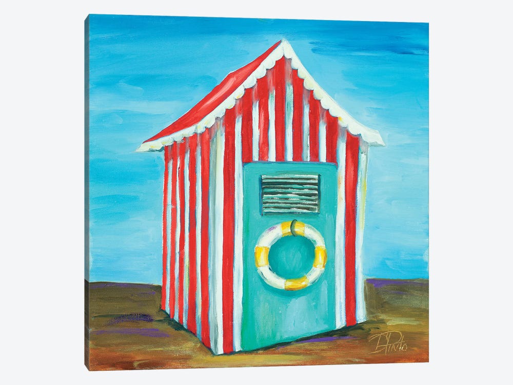 Summer Beach Cabana II by Patricia Pinto 1-piece Canvas Art