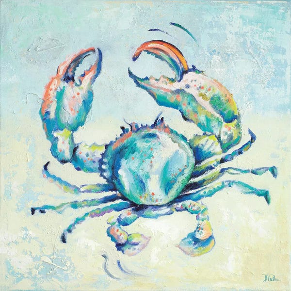 Crabs: Surf Side I by Patricia Pinto