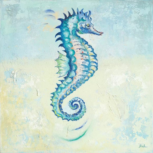 Seahorses: Surf Side II by Patricia Pinto