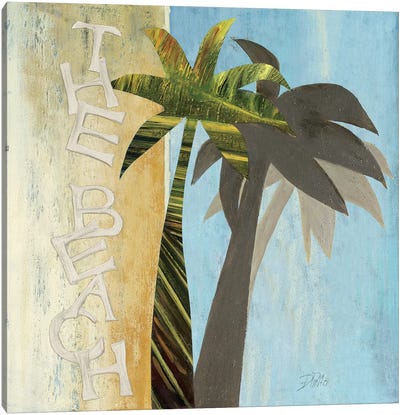 The Beach Canvas Art Print - Patricia Pinto