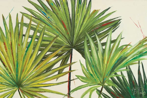 Tropical Living Room: Arte Verde II by Patricia Pinto