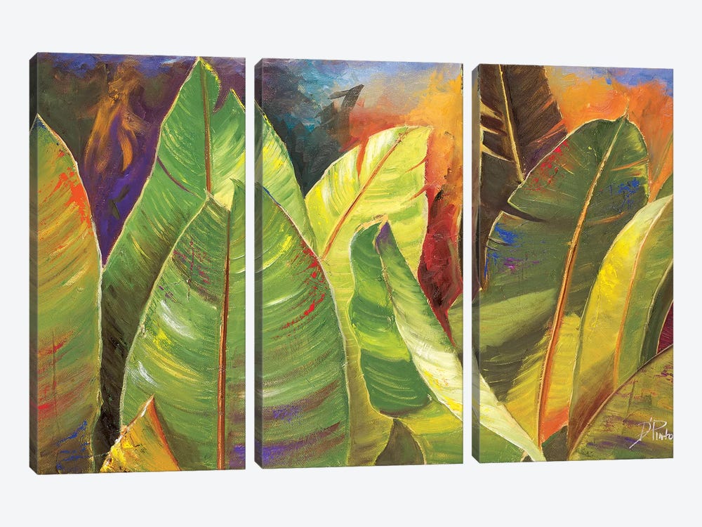 Through the Leaves II by Patricia Pinto 3-piece Art Print
