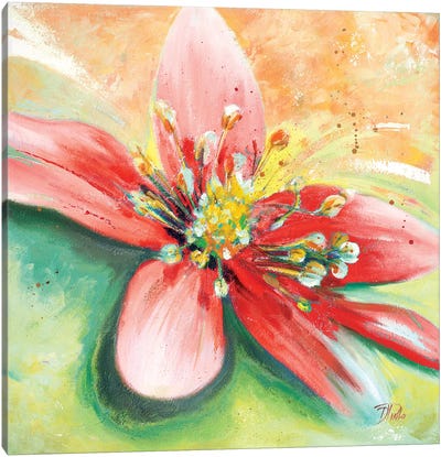 Tropical Splendor I Canvas Art Print - Hibiscus Art