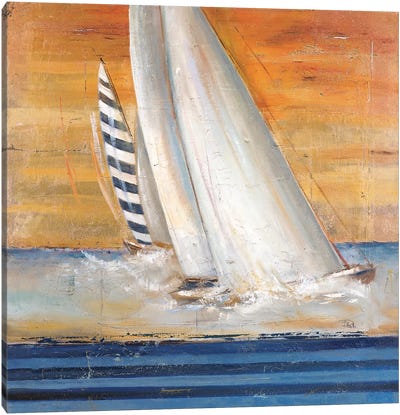 Veleros I Canvas Art Print - Boating & Sailing Art