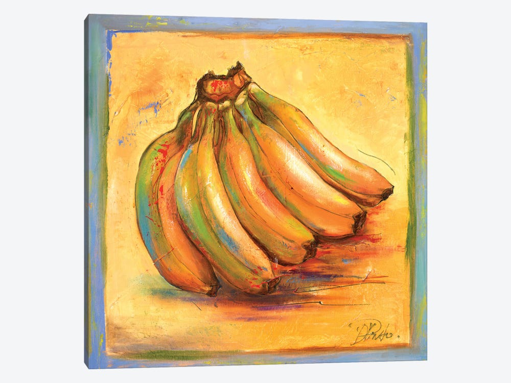 Banana I by Patricia Pinto 1-piece Canvas Art Print