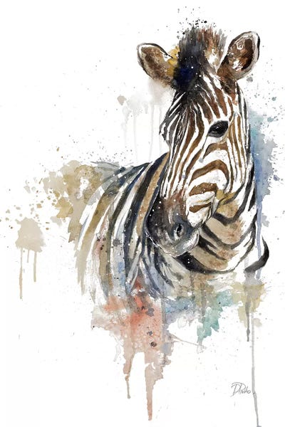 Zebras: Water Zebra by Patricia Pinto
