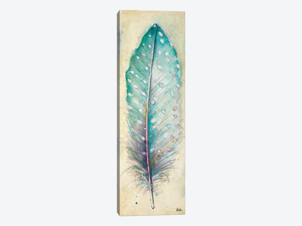 Watercolor Feather I by Patricia Pinto 1-piece Canvas Art