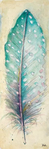 Patricia Pinto: Watercolor Feather I by Patricia Pinto