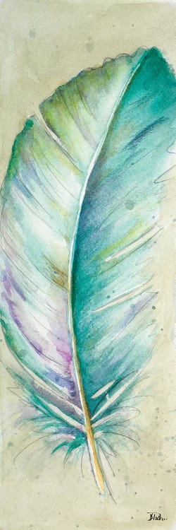 Watercolor Feather II