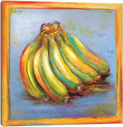 Banana II Canvas Art Print - Banana Art