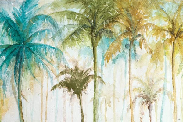 Patricia Pinto: Watercolor Palms by Patricia Pinto