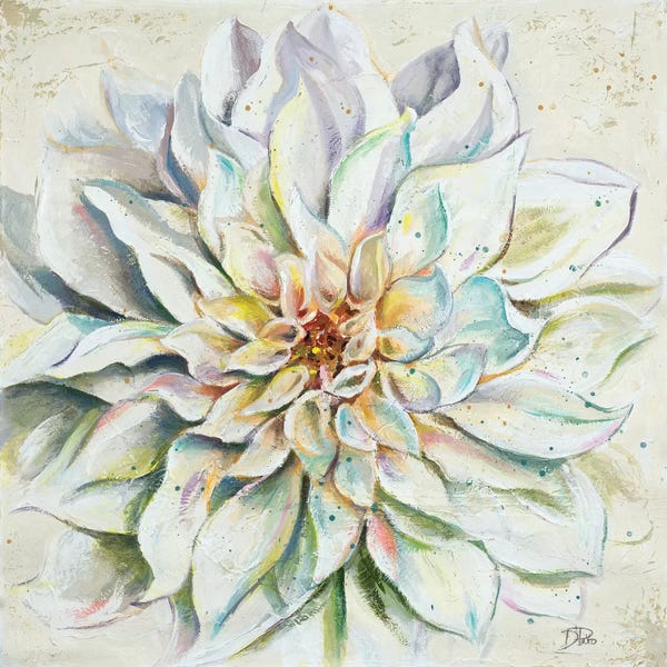 Patricia Pinto: White Dahlias II by Patricia Pinto