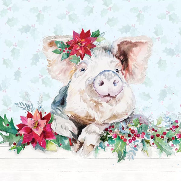 Patricia Pinto: Holiday Little Piggy by Patricia Pinto