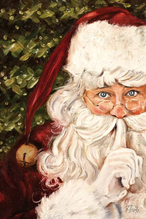 Secret Santa by Patricia Pinto wall art