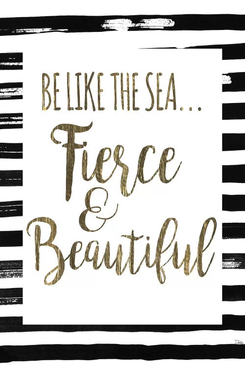 Be Like The Sea by Patricia Pinto wall art