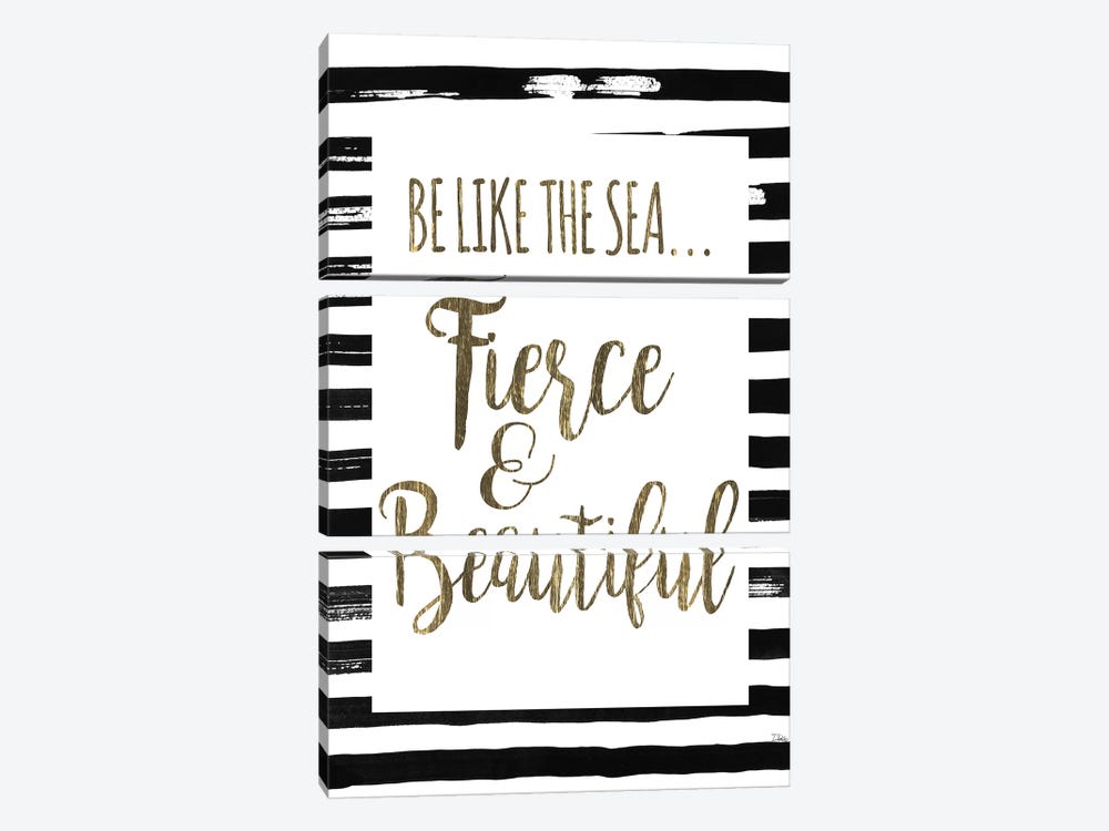 Be Like The Sea by Patricia Pinto 3-piece Canvas Art Print