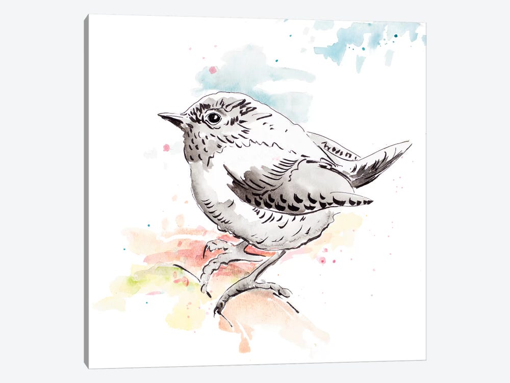 Bird Sketch II by Patricia Pinto 1-piece Canvas Artwork