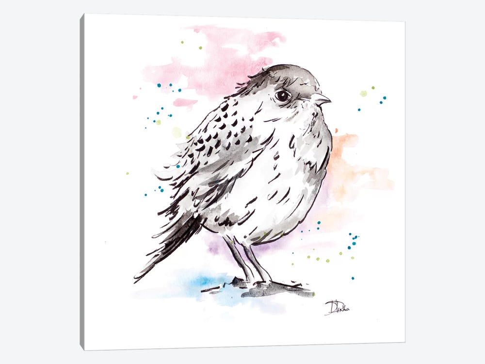 Bird Sketch III by Patricia Pinto 1-piece Canvas Print
