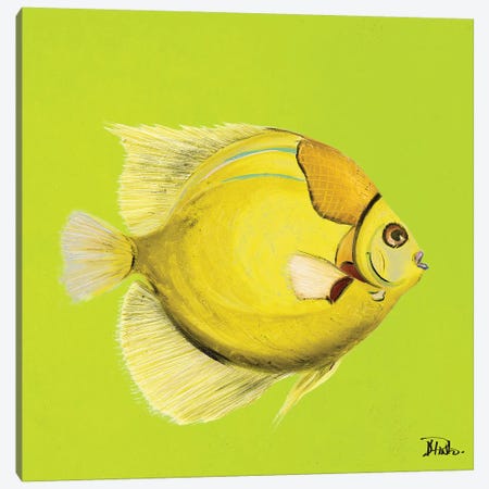 Bright Aquatic Life III Canvas Print #PPI403} by Patricia Pinto Canvas Artwork