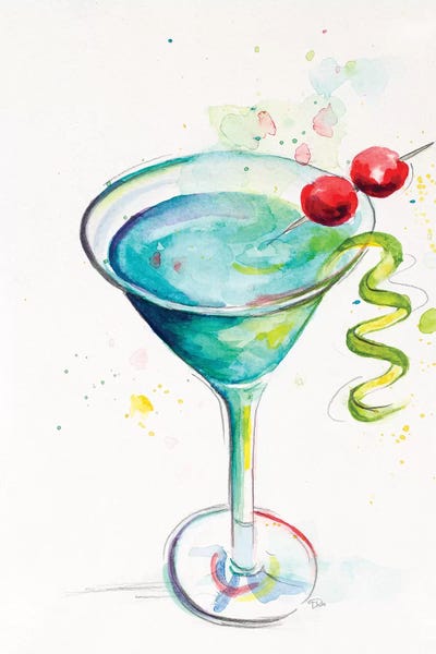 Food & Drink Still Life: Cocktail II by Patricia Pinto