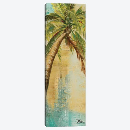 Beach Palm Panel II Canvas Print #PPI41} by Patricia Pinto Canvas Print
