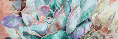 Desert Flower On Terra Cotta by Patricia Pinto multi panel art