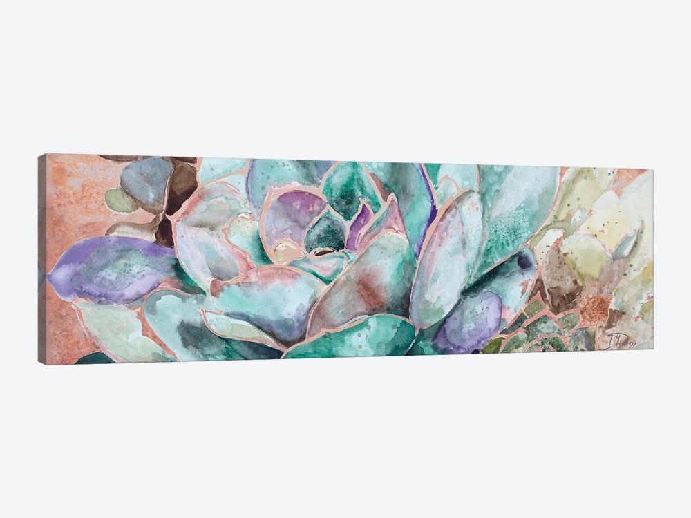 Desert Flower On Terra Cotta by Patricia Pinto 1-piece Art Print