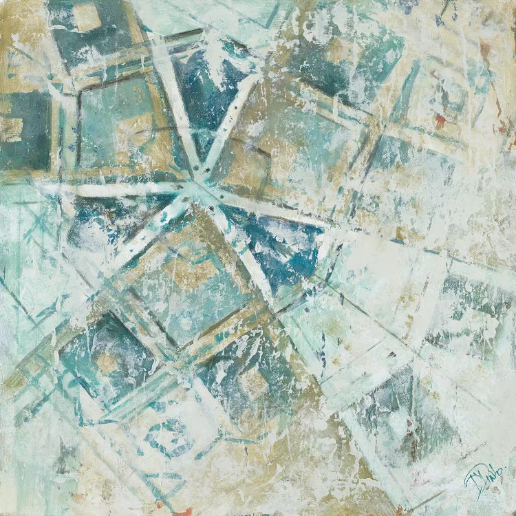 Beach Umbrella Abstract I by Patricia Pinto wall art