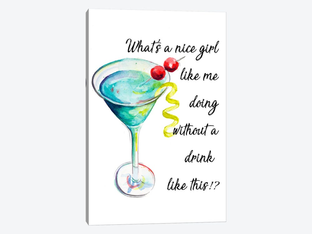Drink Up by Patricia Pinto 1-piece Art Print