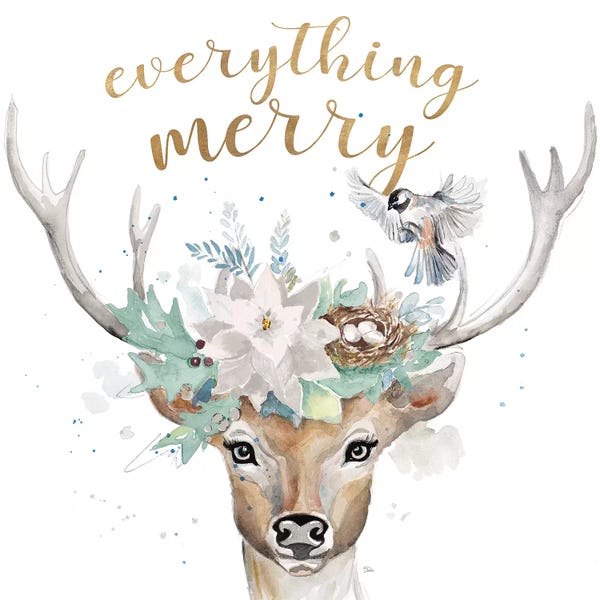 Reindeer: Everything Merry by Patricia Pinto