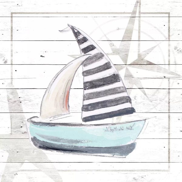 Kids Nautical Art: Explore Nautical III by Patricia Pinto
