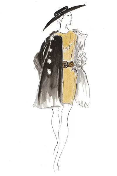 Patricia Pinto: Fashion Sketch I by Patricia Pinto