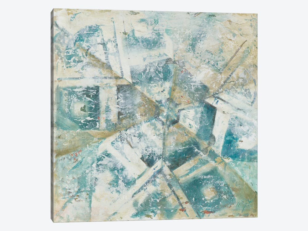 Beach Umbrella Abstract II by Patricia Pinto 1-piece Canvas Print