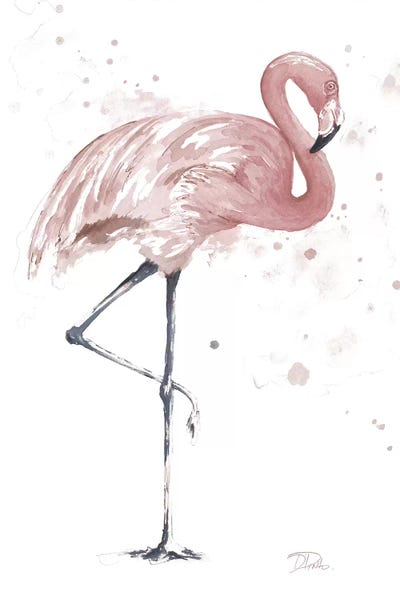 Flamingos: Flamingo Stand II by Patricia Pinto