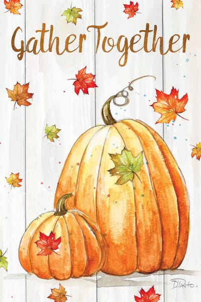 Patricia Pinto: Gather Together Pumpkin by Patricia Pinto