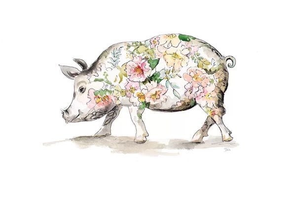 Pigs: Happy Little Pig by Patricia Pinto