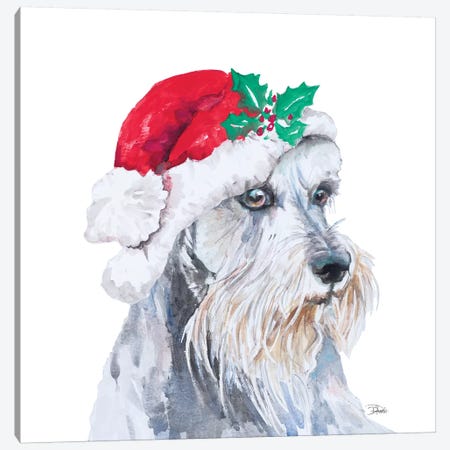 Holiday Dog IV Canvas Print #PPI466} by Patricia Pinto Canvas Print