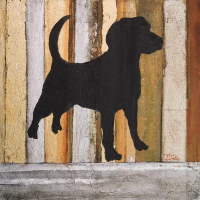 Best Friend II by Patricia Pinto metal wall art