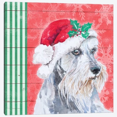Holiday Puppy V Canvas Print #PPI471} by Patricia Pinto Canvas Print
