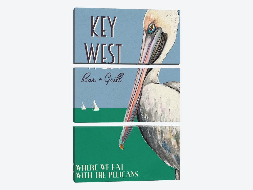 Key West by Patricia Pinto 3-piece Art Print